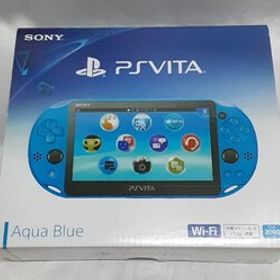 PSVita本体 Wi-Fiモデル アクア・ブルー PCH-2000 PlayStation ヴィータ 初期化 動作確認済み ゲーム機 SONY