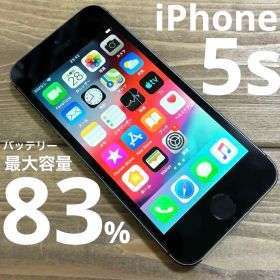 iPhone5s 16G バッテリー最大容量83% AirDrop可