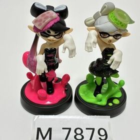 M7879 ●中古 キズあり 即決●amiibo アオリ ホタル / シオカラーズ セット(アミーボ スプラトゥーン) ●Splatoon / Callie & Marie 2-Pack