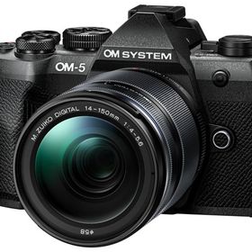 【当店オリジナル3年延長保証付】OM SYSTEM OM-5 Mark II 14-150 II レンズキットブラック