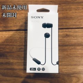 SONY WI-C100 ワイヤレスイヤホン ブラック