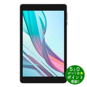 ◆GW期間中P3倍+限定クーポン！！◆アイワ タブレットPC Androidタブレット 8型 Wi-Fiモデル Android12搭載 JA3-TBA0802 ブラック aiwa【転送不可】