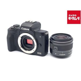 【中古】 【並品】 キヤノン EOS Kiss M2 EF-M15-45 IS STM レンズキット ブラック