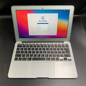【中古良品】MacBook Air (11-inch, Early 2014) / CPU 不明 / OS Silver / メモリ 4GB / SSD 256GB ◆東京発送