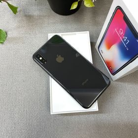 iPhone X 256GB スペースグレイ 国内版 SIMフリー送料無料