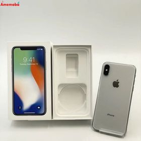 爆速発送iPhoneX 64GB シルバー MQAY2J/A docomo版SIMフリー 訳あり品
