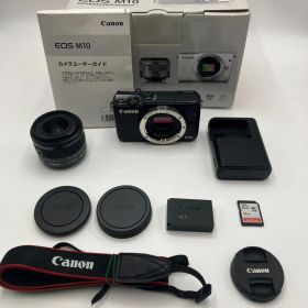【動作確認済】Canon EOS M10 EF-M 15-45mm IS STM レンズキット