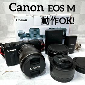 B071 Canon EOS M イオス ダブルレンズキット ミラーレス