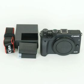 [美品 |バッテリー2個付] Canon EOS M3 ボディ ブラック | Canon EF-Mマウント