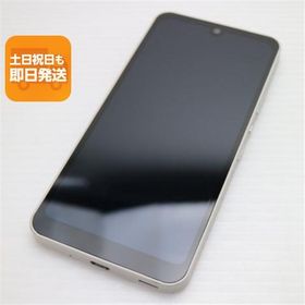 美品 AQUOS wish SHG06 アイボリー スマホ 白ロム 本体 即日発送 土日祝発送OK あすつく