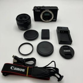 【動作確認済】Canon EOS M100 EF-M 15-45mm IS STM レンズキット ブラック