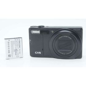 【C2169】 RICOH CX5 ブラック リコー(コンパクトデジタルカメラ)