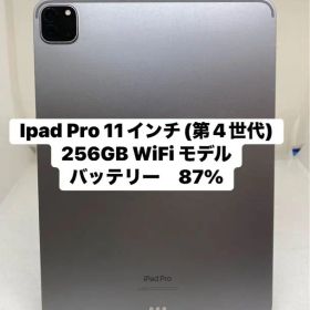 Ipad pro 11インチ(第4世代) 256GB MK6D9