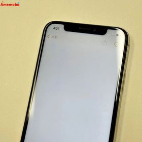iPhoneX 256GB シルバー MQC22J/A docomo版SIMフリー ジャンク品
