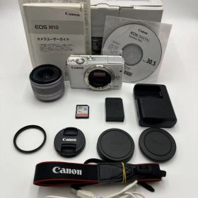 【動作確認済】Canon EOS M10 EF-M 15-45mm F3.5-6.3 IS STM レンズキット