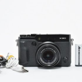 【99】美品 FUJIFILM フジフィルム X30 Xシステム ブラック デジタルカメラ コンデジ