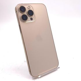 アップル(Apple)の【全額返金保証】【最速発送】Apple iPhone iPhone 13 Pro Max 128GB ゴールド docomo 動作確認済(スマートフォン本体)