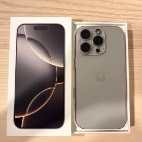 iPhone 16 pro 256GB ナチュラルチタニウム 92%