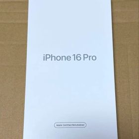 未開封 iPhone 16 Pro 整備済製品 デザートチタニウム 128GB