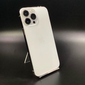 アップル(Apple)の【全額返金保証】【最速発送】Apple iPhone iPhone 13 Pro Max 256GB シルバー au SIMフリー 美品 動作確認済(スマートフォン本体)