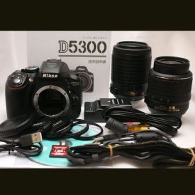 ニコン Nikon D5300 ダブルレンズセット＃210