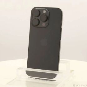 ソフマップ 〔中古品〕 iPhone16 Pro 256GB ブラックチタニウム MYN03J／A SIMフリー【371】