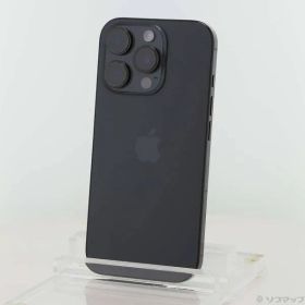 ソフマップ 〔中古品〕 iPhone16 Pro 256GB ブラックチタニウム MYN03J／A SIMフリー【348】