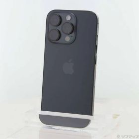 ソフマップ 〔中古品〕 iPhone16 Pro 256GB ブラックチタニウム MYN03J／A SIMフリー【295】