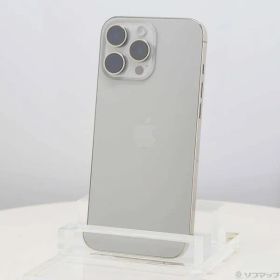 ソフマップ 〔中古品〕 iPhone16 Pro Max 512GB ナチュラルチタニウム MYWP3J／A SIMフリー【262】