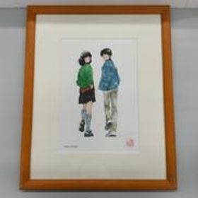 あだち充 TIME CAPSULE ― タイムカプセル リトグラフ 3092/3333 小学館