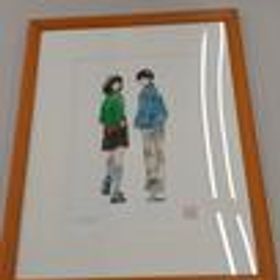 30周年企画タイムカプセル リトグラフ あだち充