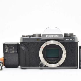 ■美品■ FUJIFILM X-T100ダークシルバー X-T100-DS