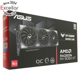 アンジェロガルバス(ANGELO GARBASUS)のASUS グラボ TUF-RX9060XT-O16G-GAMING PCIExp 16GB(PCパーツ)