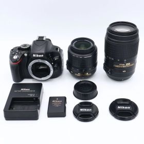 【シャッター回数：9077回】Nikon デジタル一眼レフカメラ D5100 ダブルズームキット D5100WZ #260216_2079460