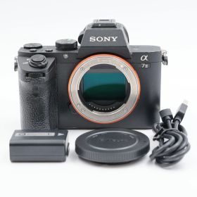 ■シャッター数30138枚！良品■ SONY α7II ボディ ブラック ILCE-7M2 フルサイズ ミラーレス一眼カメラ ソニー