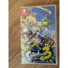 ニンテンドウ(任天堂)のSwitch ソフト スプラトゥーン3 新品未開封(家庭用ゲームソフト)