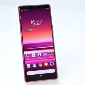 【美品】Softbank SIMフリー Xperia 5 901SO レッド