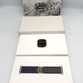 新品 Apple Watch Ultra 2 GPS+Cellularモデル 49mm MREQ3J/A ブルーアルパインループ L アップル ウォッチ ウルトラ
