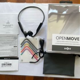 OPENMOVE 骨伝導イヤホン ブラック