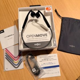 Shokz OpenMove 骨伝導イヤホン｜使用1回のみ・完品