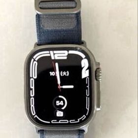 Apple Watch Ultra2 バッテリー100% ガラス割れあり動作正常