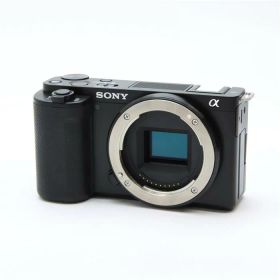 【中古】 《並品》 SONY VLOGCAM ZV-E10 ボディ ZV-E10 B ブラック 【ホットシューバネ部品交換/各部点検済】 [ デジタルカメラ ]