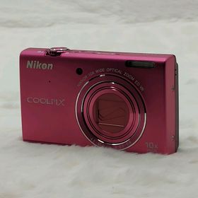 ニコン(Nikon)の【美品】人気カラー Nikon COOLPIX S6200 ピンク 動作良好(コンパクトデジタルカメラ)