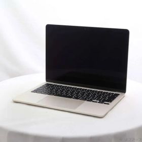 ソフマップ 〔中古品〕 MacBook Air 13.6-inch Early-2024 MXCU3J／A Apple M3 8コアCPU_10コアGPU 16GB SSD512GB スターライト 〔macOS v26.3.2〕【258】