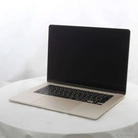 ソフマップ 〔中古品〕 MacBook Air 15.3-inch Early-2024 MXD33J／A Apple M3 8コアCPU_10コアGPU 16GB SSD512GB スターライト 〔15.3 Sequoia〕【258】