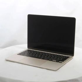 ソフマップ 〔中古品〕 MacBook Air 13.6-inch Late-2024 MC8P4J／A Apple M3 8コアCPU_10コアGPU 24GB SSD512GB スターライト 〔15.3 Sequoia〕【262】