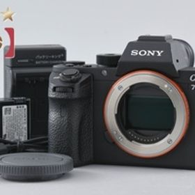 【中古】SONY ソニー α7SII ILCE-7SM2 ミラーレス一眼カメラ シャッター回数僅少 多言語対応
