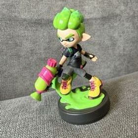 amiibo ボーイ ネオングリーン スプラトゥーンシリーズ 中古 初期化済み