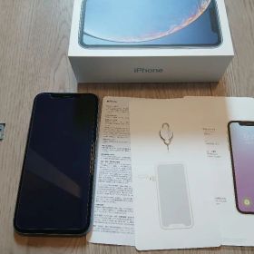 Apple iPhone XR ブルー 本体