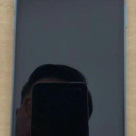 ★【SIMフリー】iPhone XR 64GB ブルー ★バッテリー92%★ 動作良好 背面割れあり ジャンク扱い 利用制限◯